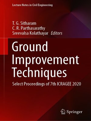 cover image of Ground Improvement Techniques